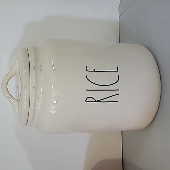 Rae Dunn Kitchen Rae Dunn Rice Canister Poshmark